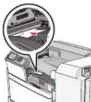 LEXMARK C950 - Bourrage derrière le volet F (transport du papier) - 2