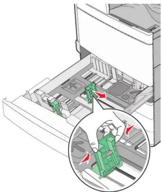 LEXMARK C950 - Chargement du tiroir 520 feuilles (standard ou optionnel) - 4