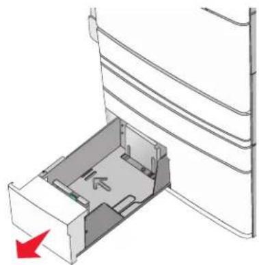 LEXMARK C950 - Chargement des tiroirs 850 feuilles et 1150 feuilles optionnels - 2