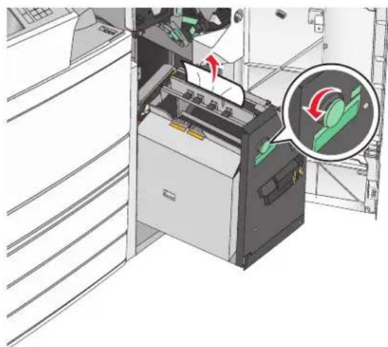 LEXMARK C950 - Bourrage derrière la porte G - 4