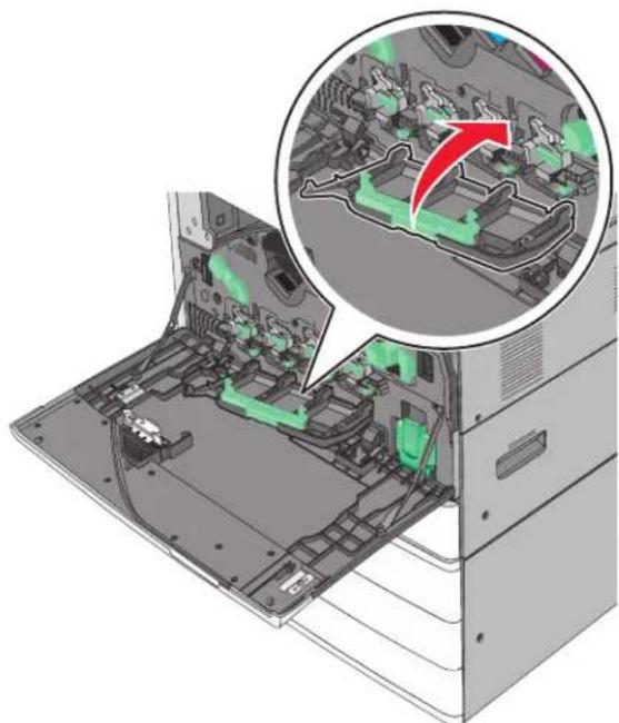 LEXMARK C950 - Remplacement de la bouteille de récapération de toner - 9