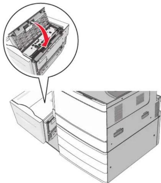 LEXMARK C950 - Bourrage papier sous la capot supérieur - 4