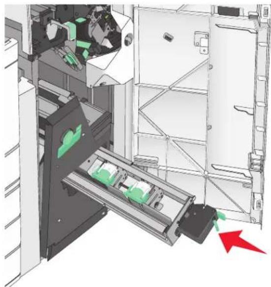LEXMARK C950 - Remplacement de la cartouche d'agrafes dans l'unité d'agrafage de livrets - 9