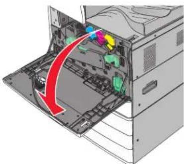 LEXMARK C950 - Remplacement de la bouteille de récapération de toner - 1