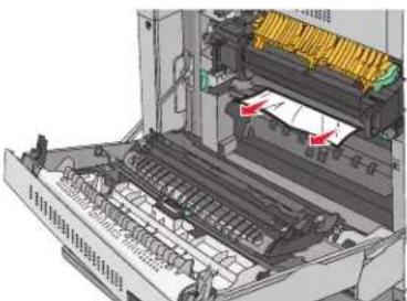 LEXMARK C950 - Bourrage derrière la porte A - 1