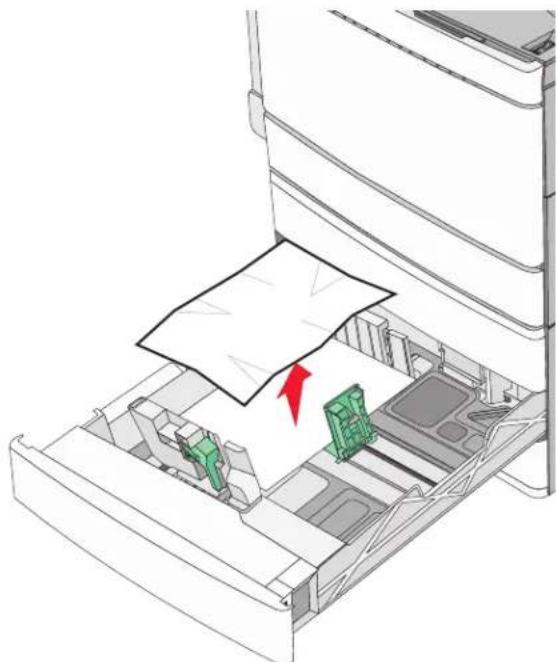 LEXMARK C950 - Bourrage papier dans l'un des tiroirs en option (tiroirs 2 à 4) - 2