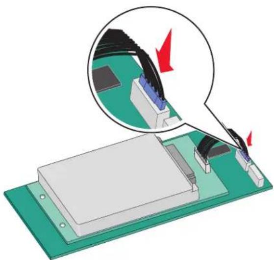 LEXMARK C950 - Installation d'un disque dur sur l'imprimante - 4