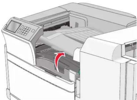 LEXMARK C950 - Bourrage derrière le volet F (transport du papier) - 1