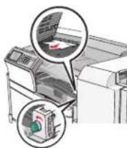 LEXMARK C950 - Bourrage derrière le volet F (transport du papier) - 3
