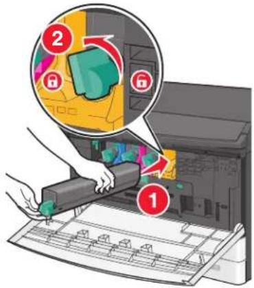 LEXMARK C925 - Nettoyage des lentilles de la tête d'impression - 9