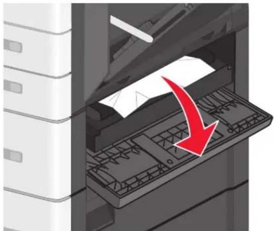 LEXMARK C925 - Bourrage papier dans l'un des tiroirs en option - 1
