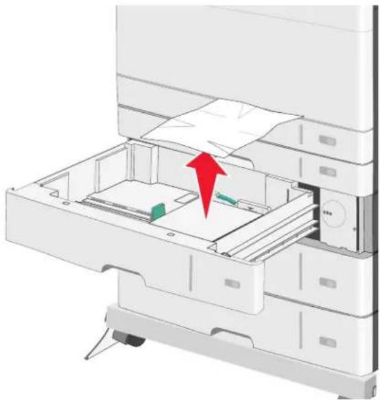 LEXMARK C925 - Bourrage papier dans l'un des tiroirs en option - 2