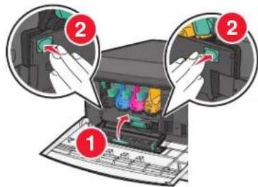 LEXMARK C925 - Remplacement de la bouteille de récupération de toner - 6