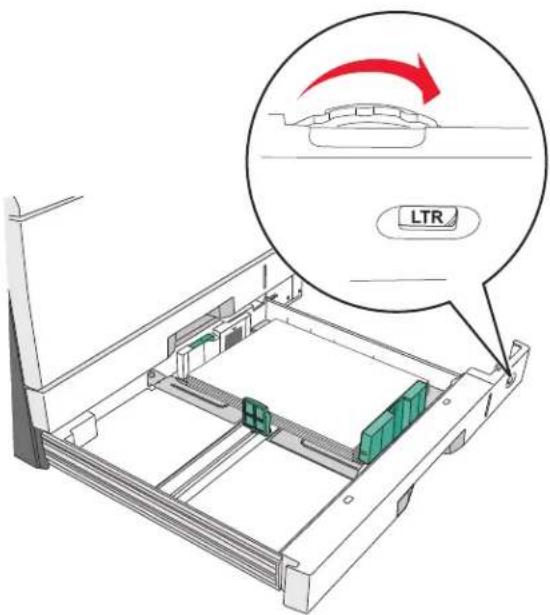 LEXMARK C925 - Orientation bord long orientation bord court - 2