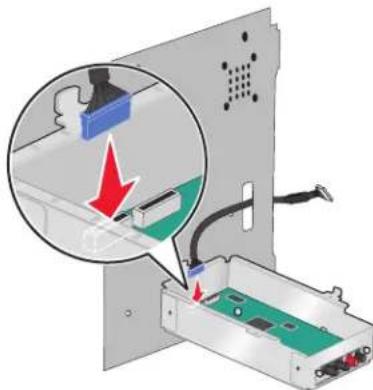 LEXMARK C925 - Installation d'un port internal solutions port - 10