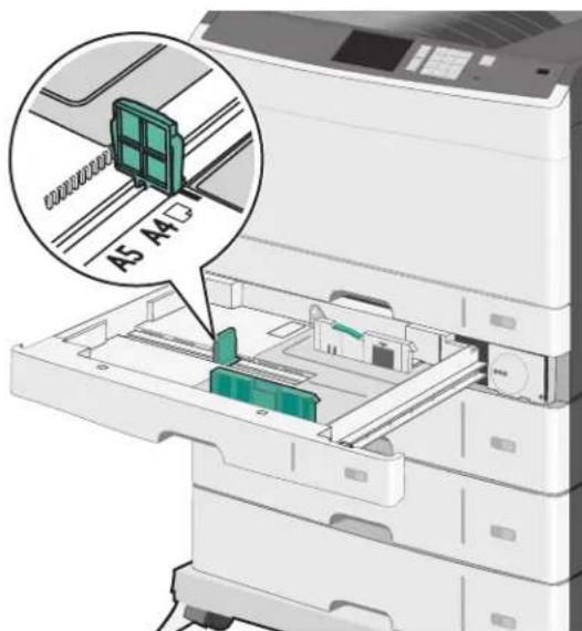 LEXMARK C925 - Chargement du tiroir 550 feuilles standard ou en option - 3