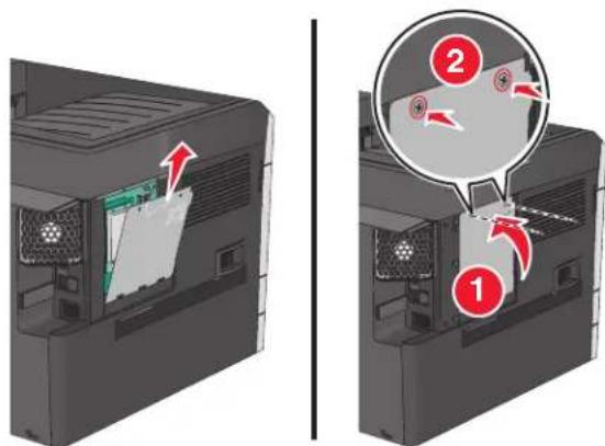 LEXMARK C925 - Accès à la carte logique - 4