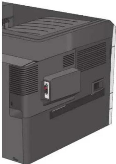 LEXMARK C925 - Installation d'un port internal solutions port - 15