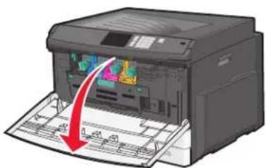 LEXMARK C925 - Remplacement de la bouteille de récupération de toner - 1