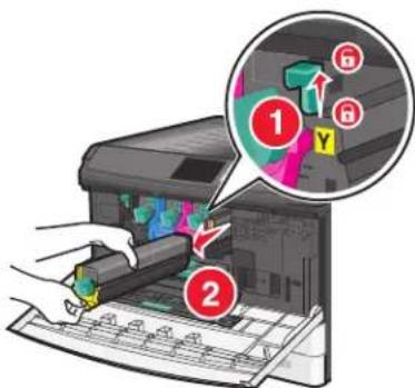 LEXMARK C925 - Remplacement d'une unité de traitement d'images - 3