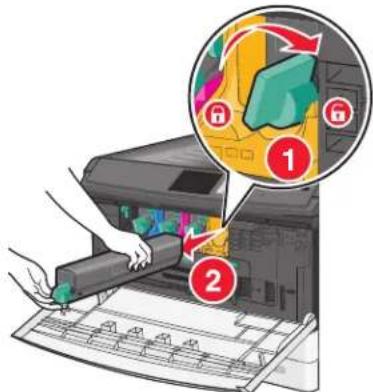 LEXMARK C925 - Remplacement d'une cartouche de toner - 2