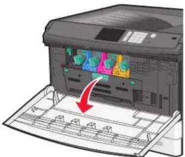 LEXMARK C925 - Remplacement de la bouteille de récupération de toner - 2