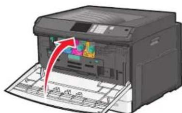 LEXMARK C925 - Remplacement de la bouteille de récupération de toner - 7