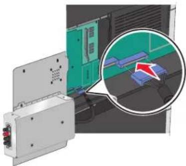 LEXMARK C925 - Installation d'un port internal solutions port - 12