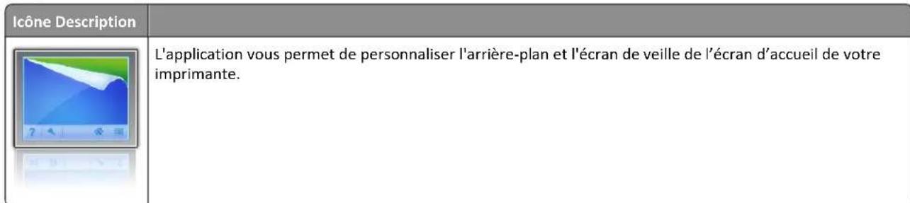 LEXMARK C925 - Arrière-plan et écran de veille - 1