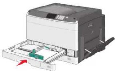 LEXMARK C925 - Orientation bord long orientation bord court - 4
