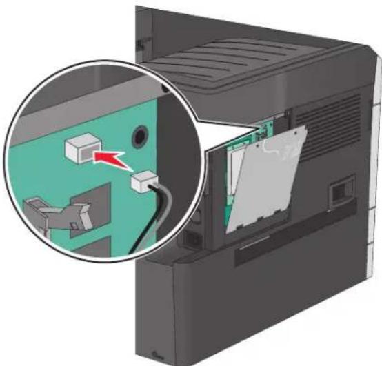 LEXMARK C925 - Installation d'un port internal solutions port - 13