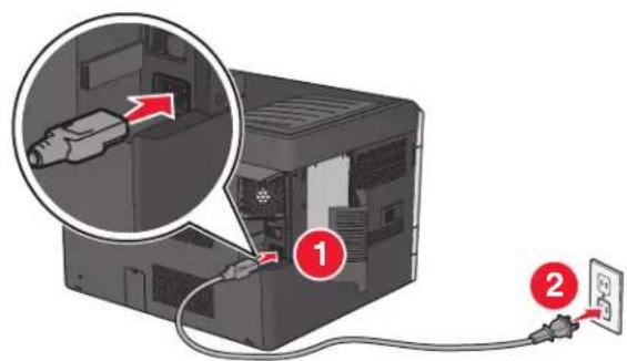 LEXMARK C925 - Préparez la configuration de l'imprimante - 1