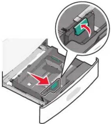LEXMARK C792 - Chargement du tiroir 550 feuilles standard ou en option - 4