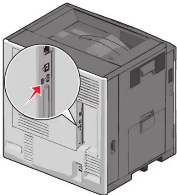 LEXMARK C792 - Utilisation de la fonction de verrouillage - 1
