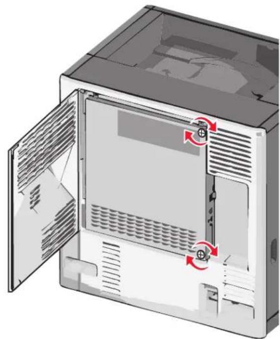 LEXMARK C792 - Accès à la carte logique - 5