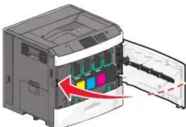 LEXMARK C792 - Nettoyage des lentilles de la tete d'impression - 4