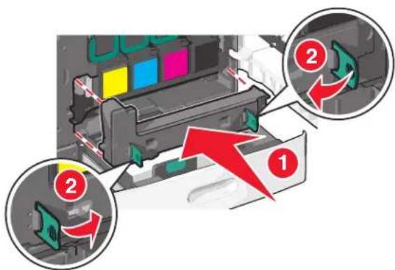 LEXMARK C792 - Remplacement de la bouteille de récapuéRATION de toner - 6