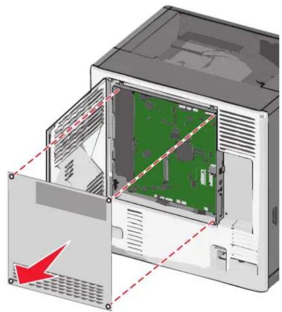 LEXMARK C792 - Accès à la carte logique - 2