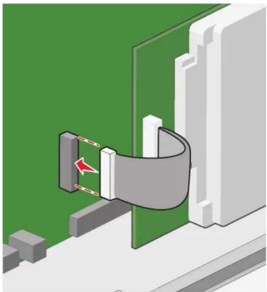 LEXMARK C792 - Installation d'un disque dur sur l'imprimante - 7