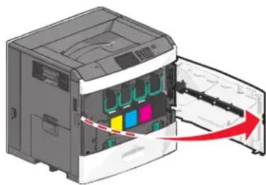 LEXMARK C792 - Nettoyage des lentilles de la tete d'impression - 1