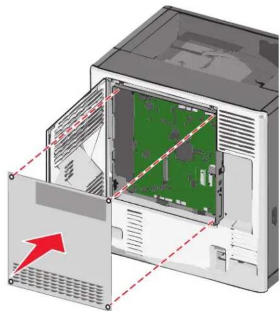 LEXMARK C792 - Accès à la carte logique - 4