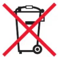 LEXMARK T656 - Directive WEEE (Déchets issus d'équipements électriques et électroniques) - 1