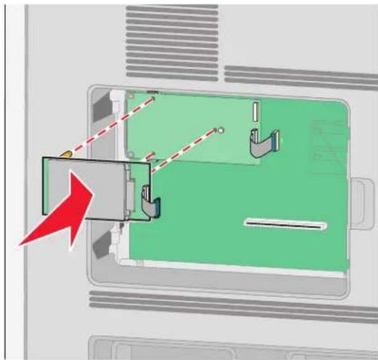 LEXMARK T656 - Installation d'un port ISP (Internal Solutions Port) - 15