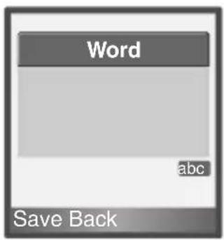 OKI C3100 - - Writing words by using T9. - 2