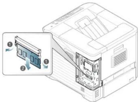 SAMSUNG ML6510 - Suppression d'une mémoire - 1