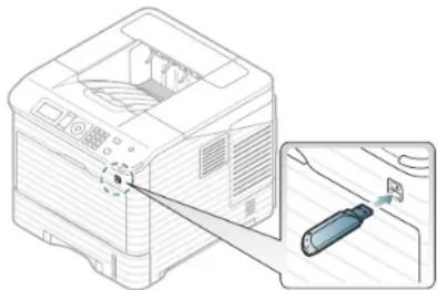 SAMSUNG ML6510 - À propos des périphériques à mémoire flash USB - 3