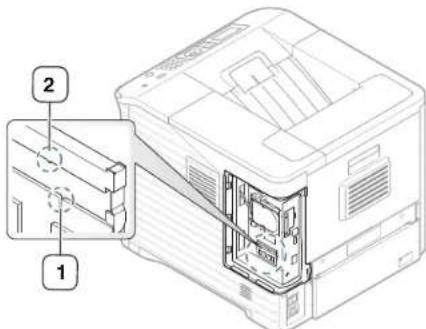 SAMSUNG ML6510 - Installation d'une barrette mémoire - 2