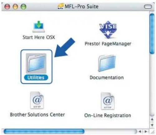 BROTHER DCP6690CW - Double-cliquez sur l'icône Utilities. - 1