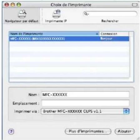 BROTHER DCP6690CW - Pour Mac OS® X 10.2.4 à 10.4.x - 2