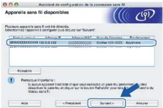 BROTHER DCP6690CW - Configurer les paramètres sans fil - 8